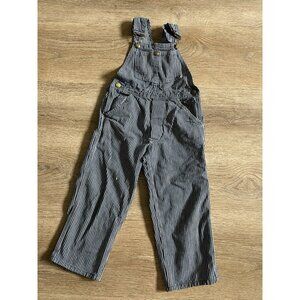 Vintage Tiger Tom Railroad Pin Striped Bib Overalls Size 5